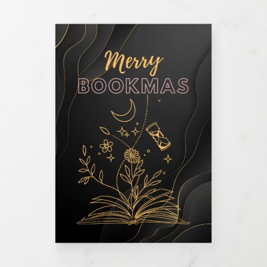Carte De Fin D'année Trois Volets Joyeux Noël - Livres de Noël (Page de couverture)