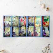 Carte De Fin D'année Trois Volets Le Wanderer Merveilleux (Intérieur)