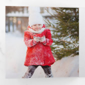 Carte De Fin D'année Trois Volets Merry Magic | Rustic Snowflake Multi Photo (Intérieur en premier)