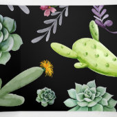 Carte De Fin D'année Trois Volets Motif Cactus 2 (Intérieur au milieu)
