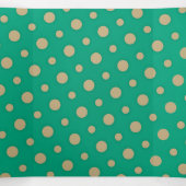 Carte De Fin D'année Trois Volets Motif de points 2 (Intérieur au milieu)