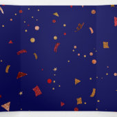 Carte De Fin D'année Trois Volets Ornements festifs 7 (Intérieur au milieu)