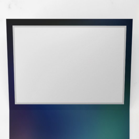 Carte De Fin D'année Trois Volets Papillon de nuit (Intérieur en premier)