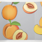 Carte De Fin D'année Trois Volets Peach Pattern 6 (Intérieur au milieu)