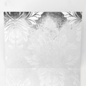 Carte De Fin D'année Trois Volets Personnaliser la reconception à partir de Scratch  (Intérieur en premier)