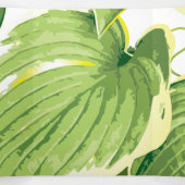 Carte De Fin D'année Trois Volets Plante de ficus 2 (Intérieur au milieu)