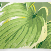 Carte De Fin D'année Trois Volets Plante de ficus 5 (Intérieur au milieu)