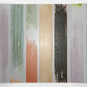 Carte De Fin D'année Trois Volets Pluie de couleurs 5 (Intérieur au milieu)