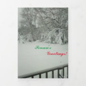 Carte De Fin D'année Trois Volets Poète Caldwell Lee Produits (Page de couverture)