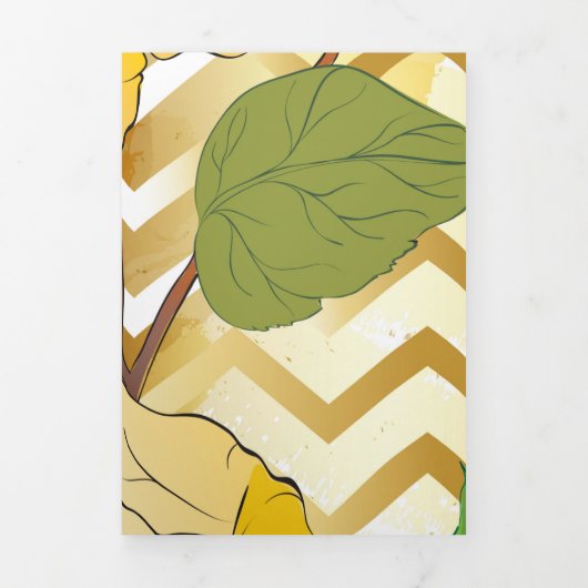 Carte De Fin D'année Trois Volets Rose 10 (Page de couverture)