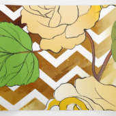 Carte De Fin D'année Trois Volets Rose 10 (Intérieur au milieu)