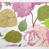 Carte De Fin D'année Trois Volets Rose 17 (Intérieur au milieu)