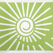 Carte De Fin D'année Trois Volets Soleil 13 (Intérieur au milieu)