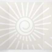 Carte De Fin D'année Trois Volets Soleil 7 (Intérieur au milieu)