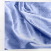Carte De Fin D'année Trois Volets Texture du tissu 2 (Intérieur en premier)