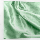 Carte De Fin D'année Trois Volets Texture du tissu 4 (Intérieur en premier)