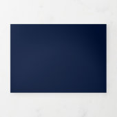 Carte De Fin D'année Trois Volets Vibrant 2025 Nouvel An (Page de couverture)