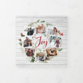 Carte De Fin D'année Trois Volets Wreath | Multiphoto (Protection)