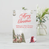 carte de fin de année (Debout devant)