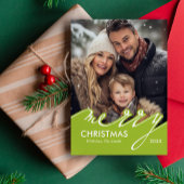 Carte de fin de année de Joyeux Noël