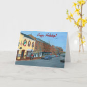 Carte de fin de année de la "vieille Alexandrie de (Fleur jaune)