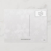 carte de fin de année d'ornement rouge argent fest (Dos)