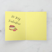 Carte de fin de année : Saint Valentin (Intérieur)