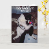 CARTE DE FIN DE JOURNÉE (Fleur jaune)