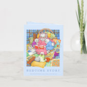 CARTE DE FIN DE SOIRÉE / Bleue (Dos)