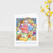 CARTE DE FIN DE SOIRÉE HISOIRE POUR ENDORMIR (Fleur jaune)