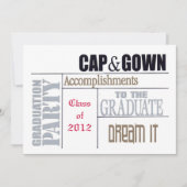 Carte de fin d'études (Devant)