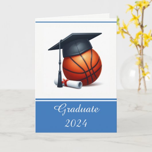 Carte de fin d'études (Fleur jaune)