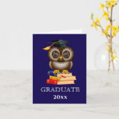 Carte de fin d'études (Fleur jaune)