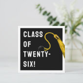 Carte de fin d'études amusante 2024 (Debout devant)