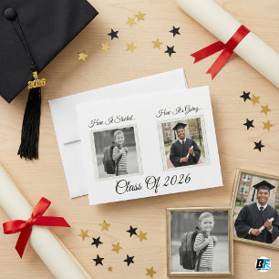 Carte de fin d'études avec photo de la promotion 2