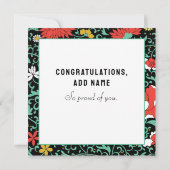 Carte de fin d'études créative 2024 (Dos)