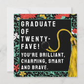 Carte de fin d'études créative 2024 (Devant)