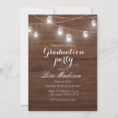 Carte de fin d'études de la gamme Rustic Wood (Devant)