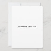 Carte de fin d'études minimale blanche propre pour (Devant)