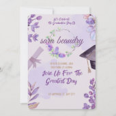 carte de fin d'études moderne (Devant)