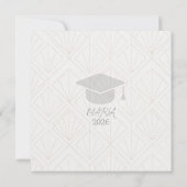carte de fin d'études moderne 2026 (Dos)