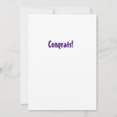 Carte de fin d'études primaires (Dos)