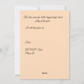 Carte de fin d'études secondaires (Dos)