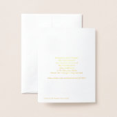 Carte de fiole Art Nouveau Lady Gold 1917 (Derrière avec enveloppe)