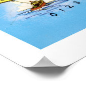 Carte de Fire Island Impression 20x28 (Coin)