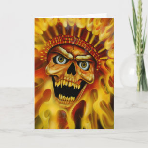 Carte de Flaming Skull