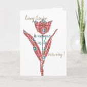 Carte de fleur (Devant)