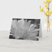 Carte de fleur de marguerite de Gerber (Fleur jaune)