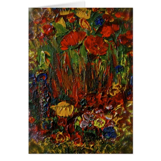 Carte de fleur sauvage (Devant)