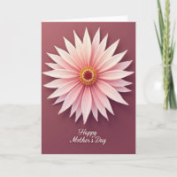 Carte de fleurs "À penser à toi"